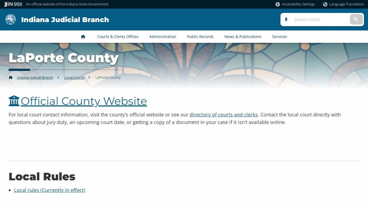 Online Search for LA County Court Case Records